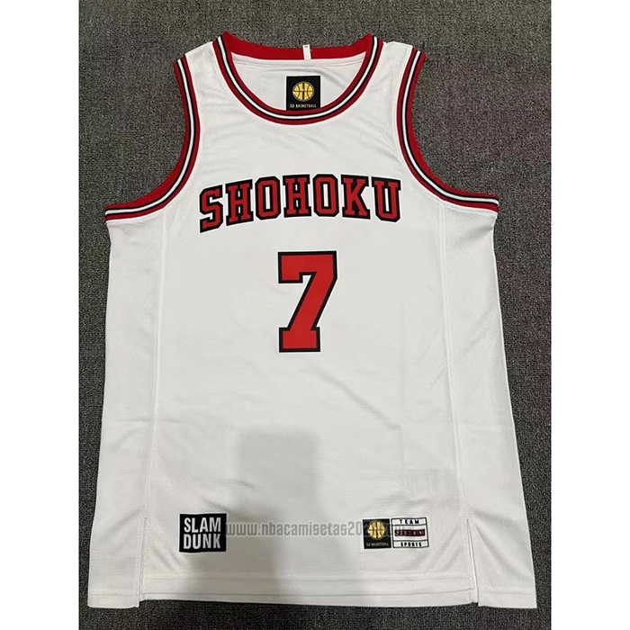 Camiseta Shohoku Miyagi #7 Blanco
